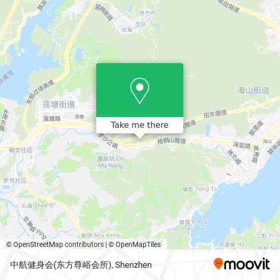 中航健身会(东方尊峪会所) map