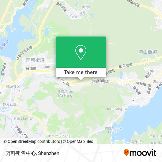 万科租售中心 map
