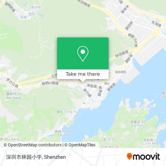 深圳市林园小学 map