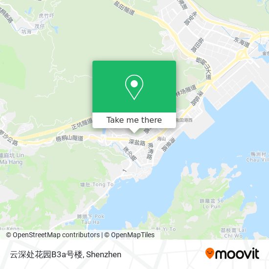 云深处花园B3a号楼 map