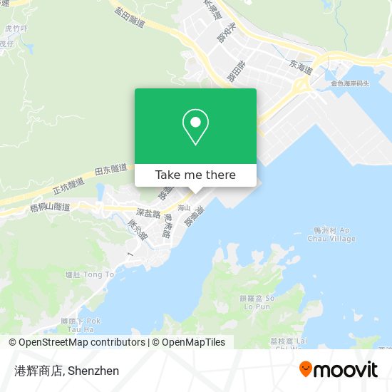 港辉商店 map