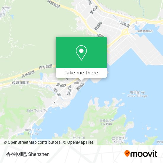 香径网吧 map