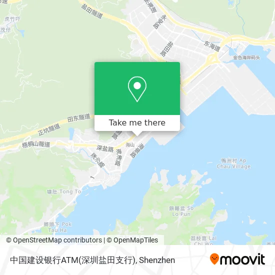 中国建设银行ATM(深圳盐田支行) map