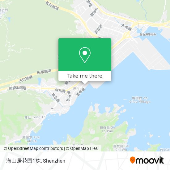 海山居花园1栋 map