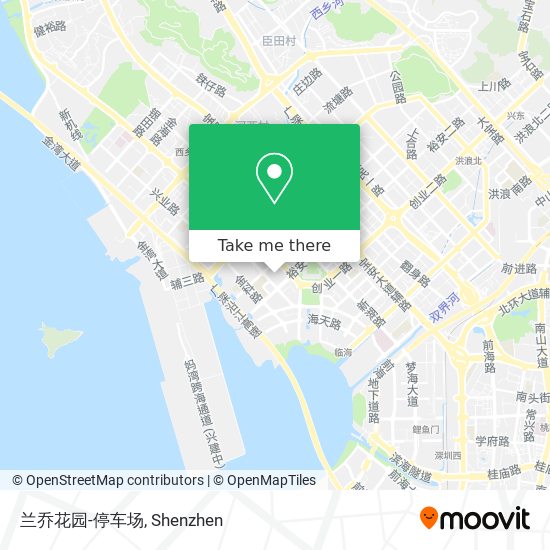 兰乔花园-停车场 map