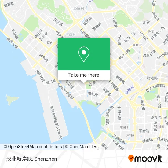 深业新岸线 map