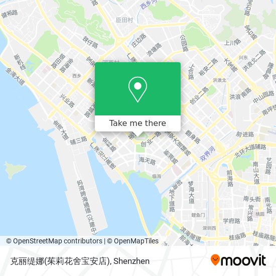 克丽缇娜(茱莉花舍宝安店) map
