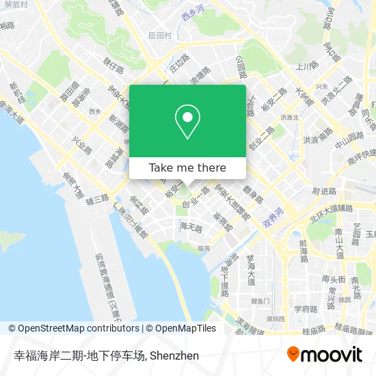 幸福海岸二期-地下停车场 map