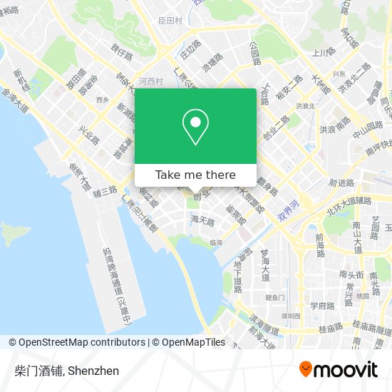 柴门酒铺 map