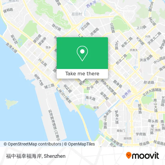 福中福幸福海岸 map