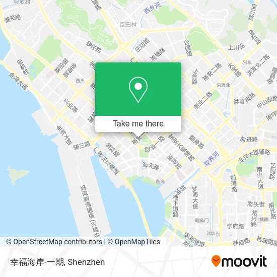 幸福海岸-一期 map