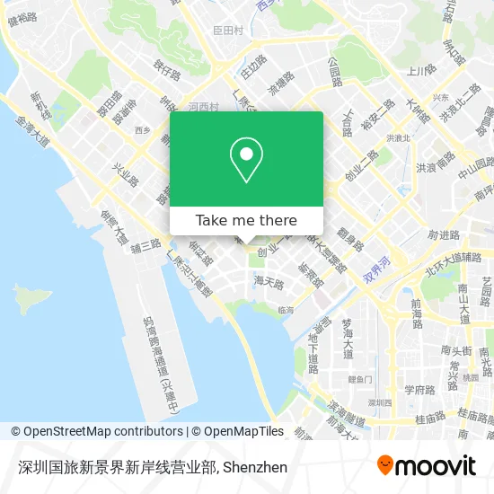 深圳国旅新景界新岸线营业部 map