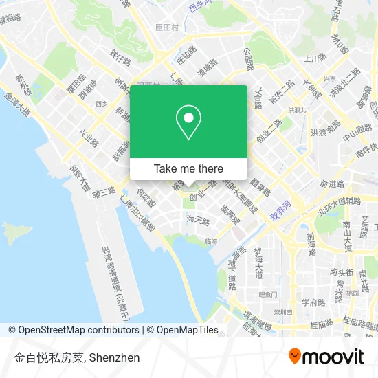 金百悦私房菜 map