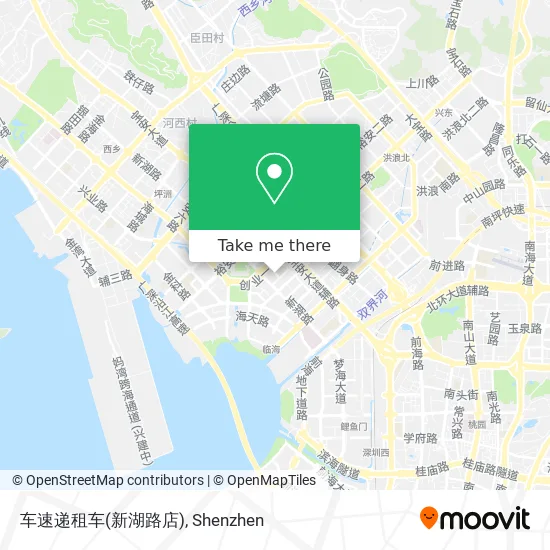 车速递租车(新湖路店) map