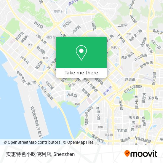 实惠特色小吃便利店 map