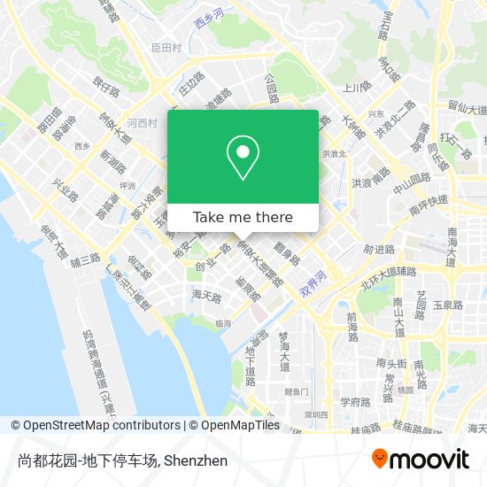 尚都花园-地下停车场 map