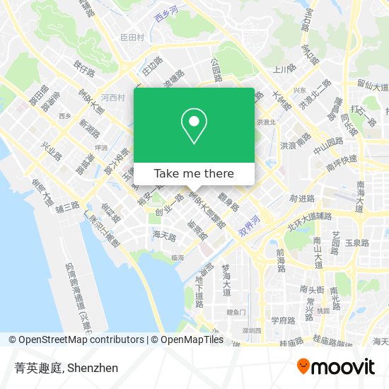 菁英趣庭 map