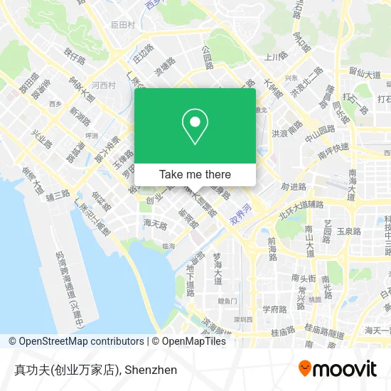 真功夫(创业万家店) map