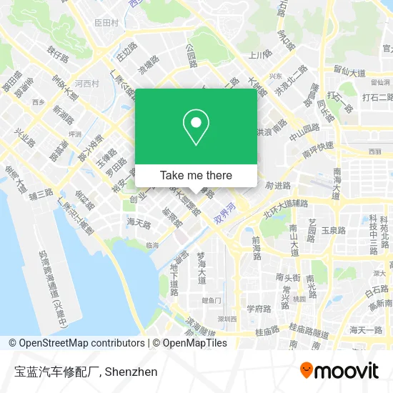 宝蓝汽车修配厂 map