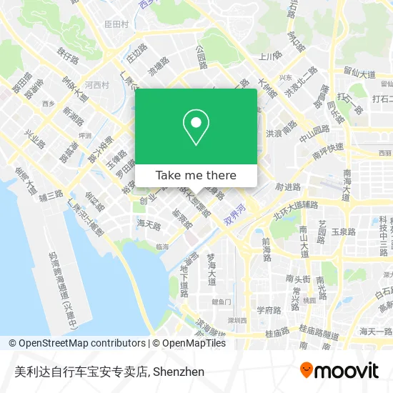 美利达自行车宝安专卖店 map