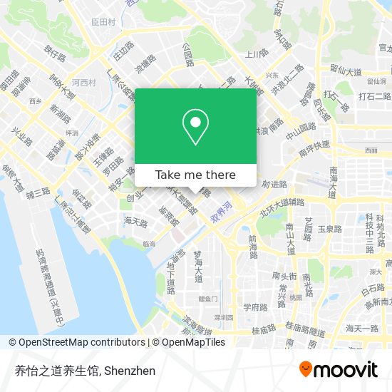养怡之道养生馆 map