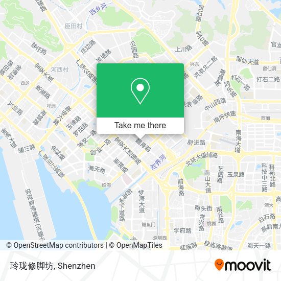 玲珑修脚坊 map