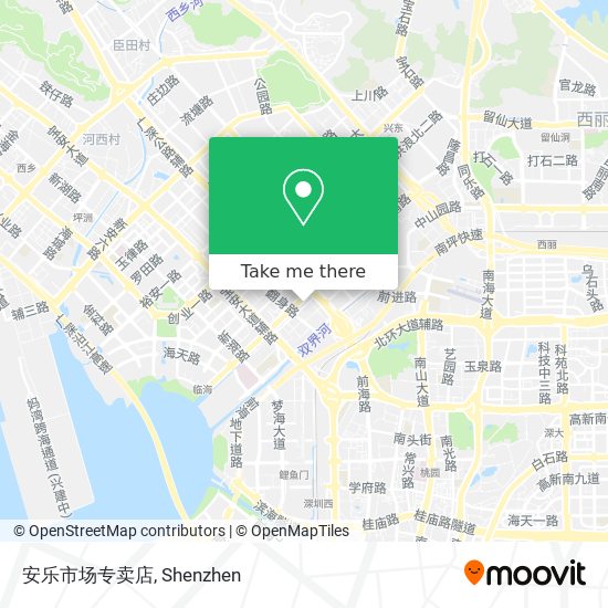 安乐市场专卖店 map