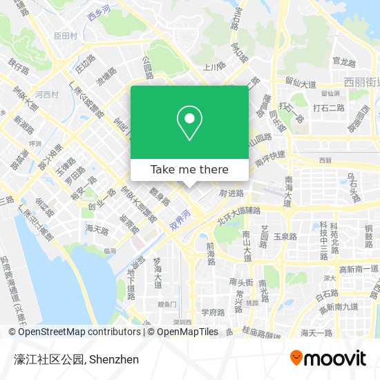 濠江社区公园 map