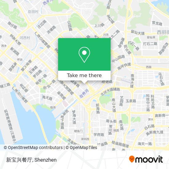 新宝兴餐厅 map