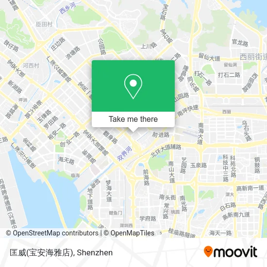 匡威(宝安海雅店) map