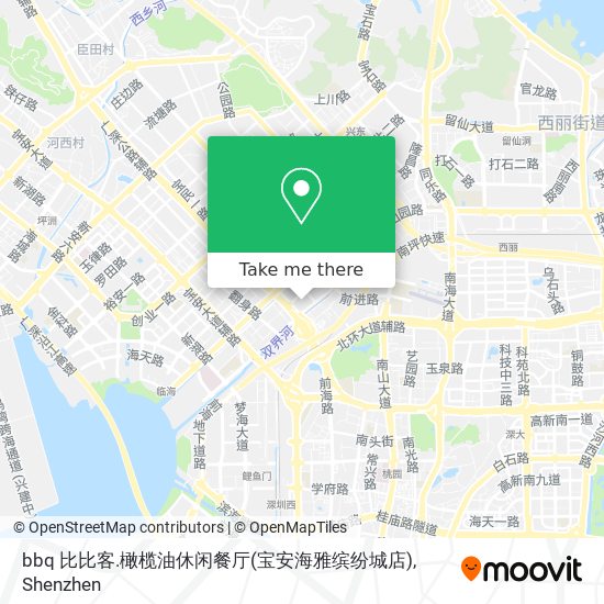 bbq 比比客.橄榄油休闲餐厅(宝安海雅缤纷城店) map