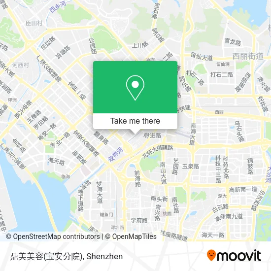 鼎美美容(宝安分院) map