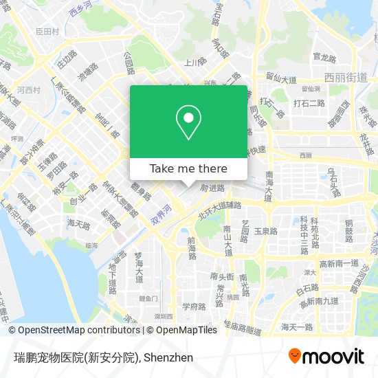 瑞鹏宠物医院(新安分院) map