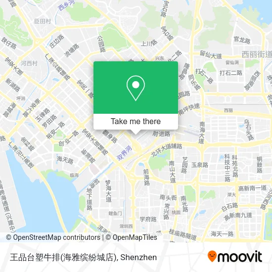 王品台塑牛排(海雅缤纷城店) map