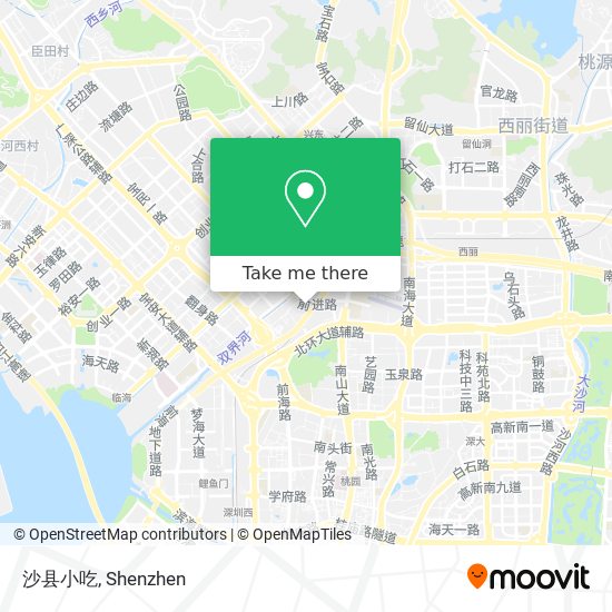 沙县小吃 map