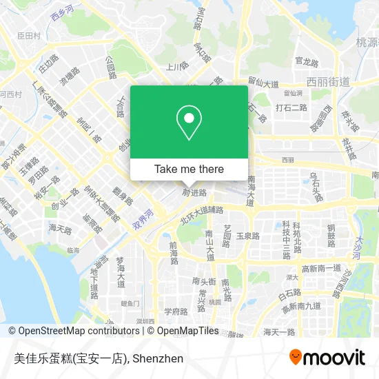 美佳乐蛋糕(宝安一店) map