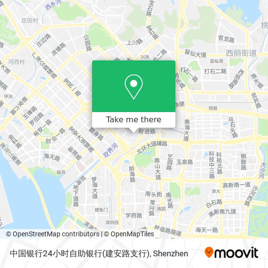 中国银行24小时自助银行(建安路支行) map