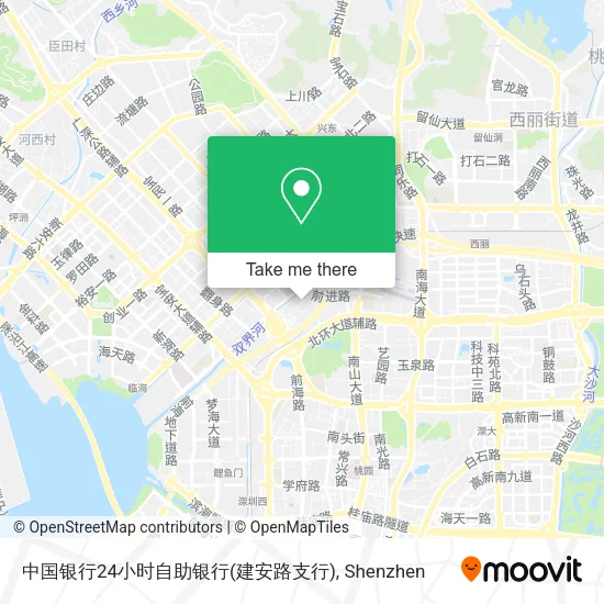 中国银行24小时自助银行(建安路支行) map