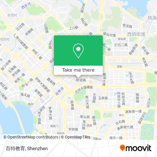 百特教育 map
