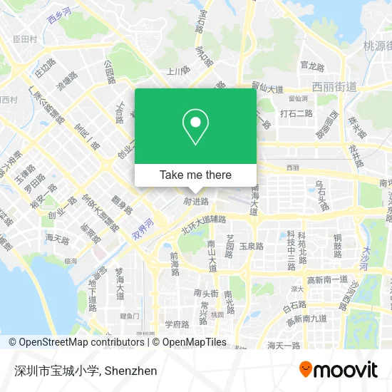 深圳市宝城小学 map