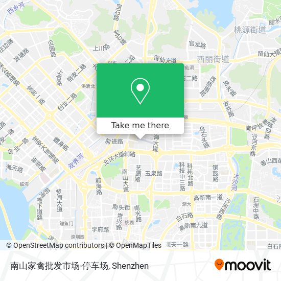 南山家禽批发市场-停车场 map