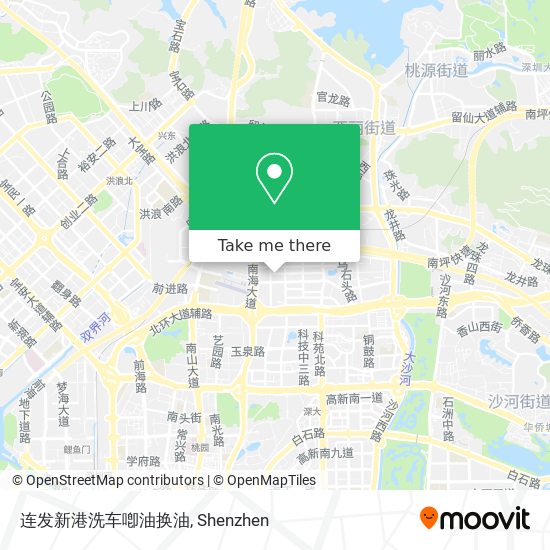 连发新港洗车喞油换油 map