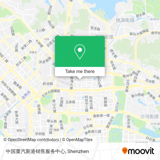 中国重汽新港销售服务中心 map