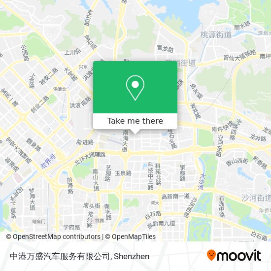 中港万盛汽车服务有限公司 map