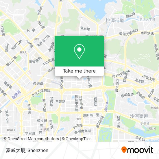 豪威大厦 map