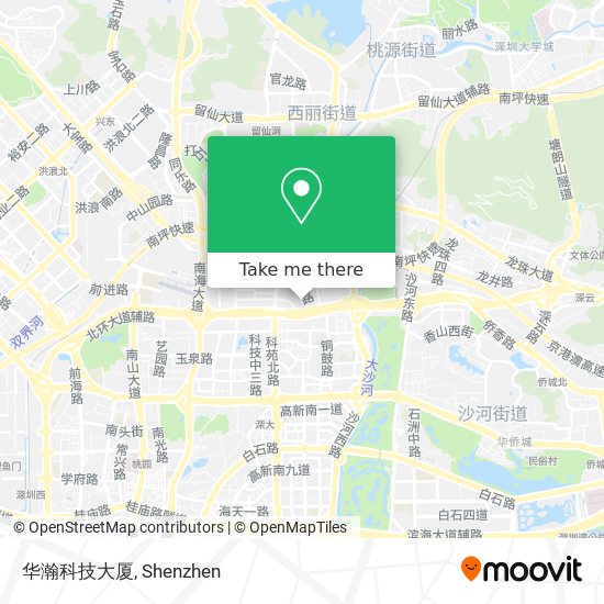 华瀚科技大厦 map