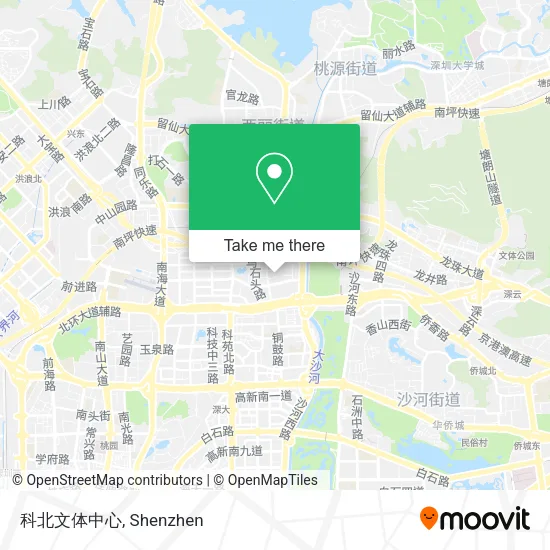 科北文体中心 map