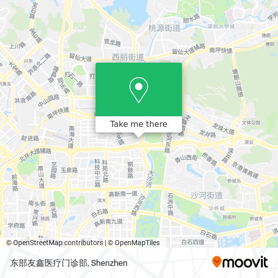 东部友鑫医疗门诊部 map