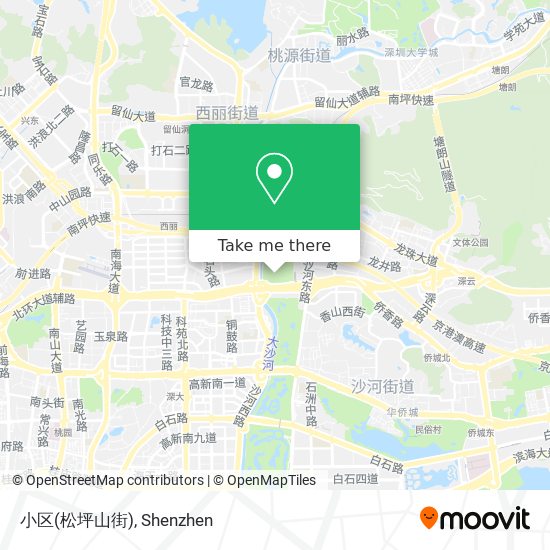 小区(松坪山街) map
