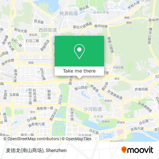 麦德龙(南山商场) map
